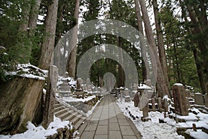 Okunoin temple in Koya