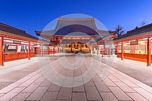 Okyo, Japan at Senso-ji Temple in the Asakusa District