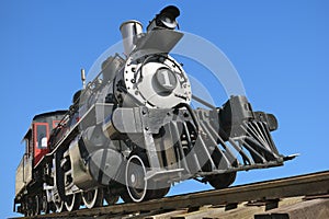 Ol railroad locomotive