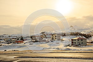 Olafsvik city in Iceland