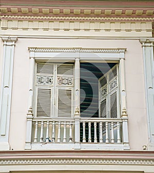 Old 19th century balcony