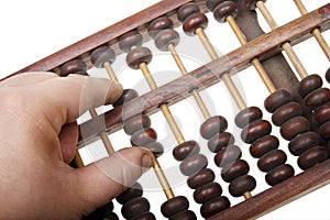 Old abacus