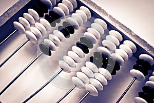 Old abacus