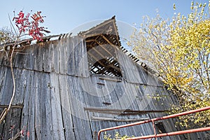 Old abandoned barn