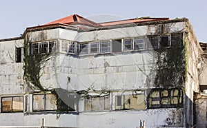 An old abandoned building exterior, Brisbane, Australia