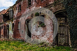 Old abandoned building photo