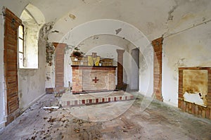 Old abandoned chapel