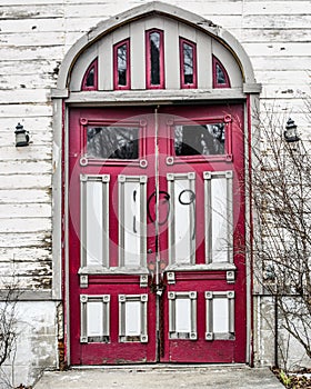 Old Abandoned Church Doors - Janesville, WI