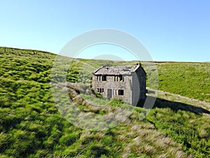 Old abandoned farm house