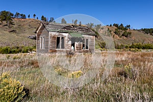 Old Abandoned Farm House in Colorado