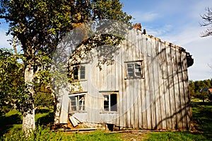 Old abandoned farm house, Norway