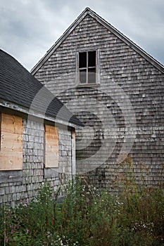 Old Abandoned Fishing Shacks