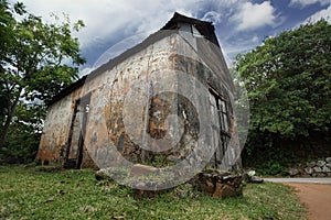 Old abandoned house.