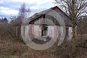 Old abandoned house.