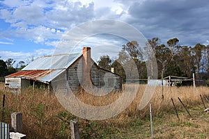 An old abandoned house in Tasmania