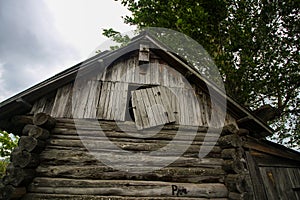 Old abandoned hut