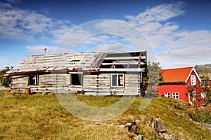 Old Abandoned Hut, Norway, Lofoten Islands