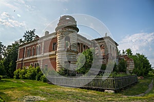 Old Abandoned mansion of Smelsky, Ryazan region, Russia