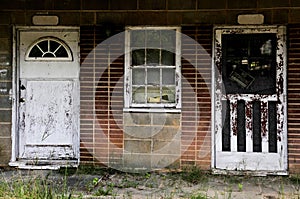 Old abandoned motel