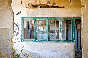 Old abandoned office