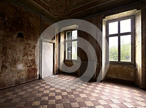 Old abandoned room