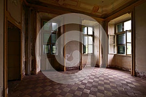 Old abandoned room