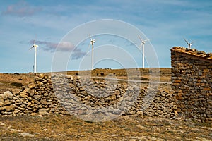 Old abandoned stone house