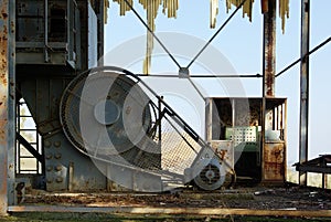 Old abandoned sulfur mine 13