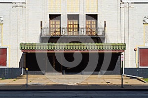 Old abandoned theater