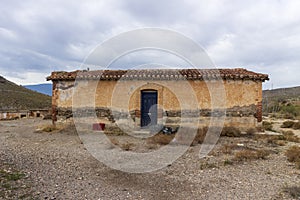 Old abandoned train station