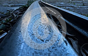 Old abandoned Tram rails