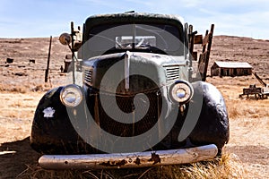 Old abandoned truck