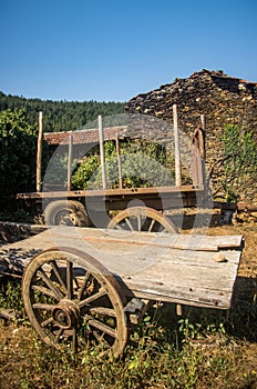 Old Abandoned Wagon