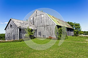 Old Abandoned Weathered Barn Rural Countryside