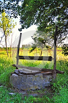 Old abandoned well