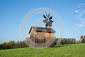 Old abandoned windmill