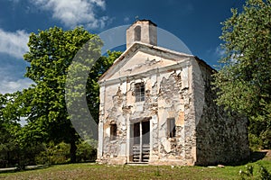 Old abandonment chapel