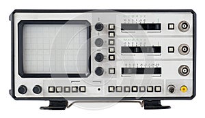 Old abstrct oscilloscope