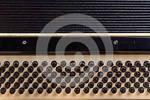 Old accordion piano pre