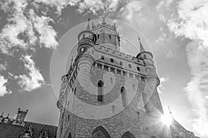 The old and acient Marienburg Castle, Germany