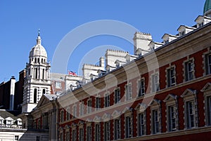 The Old Admiralty Building at Horse Guards Parade in London, England