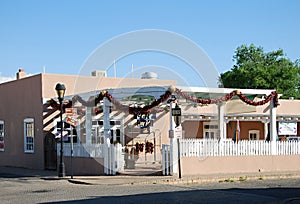 The Old Adobe Town of Mesilla, New Mexico photo