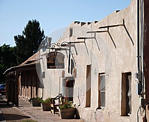 The Old Adobe Town of Mesilla, New Mexico photo