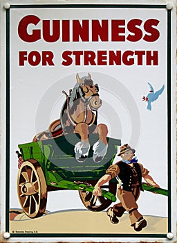 Old advert - Guinness