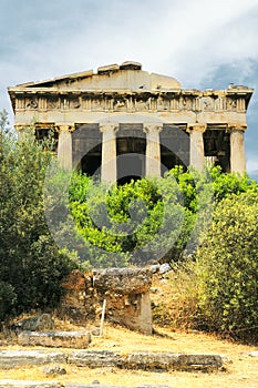 Old agora in Athens