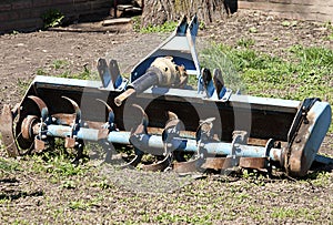 Old agricultural equipment