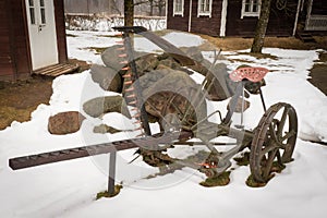 Old agricultural euipment