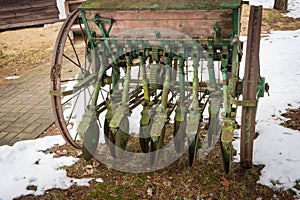 Old agricultural euipment