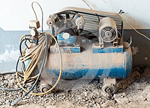 Old air compressor