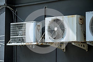 Old air compressor unit